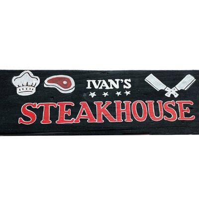 Steakhouse Sign - Chain