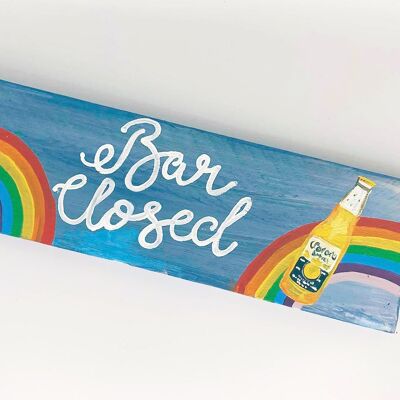 Corona Rainbow Sign - No Chain