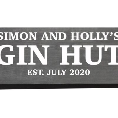 Gin Hut Sign - Chain