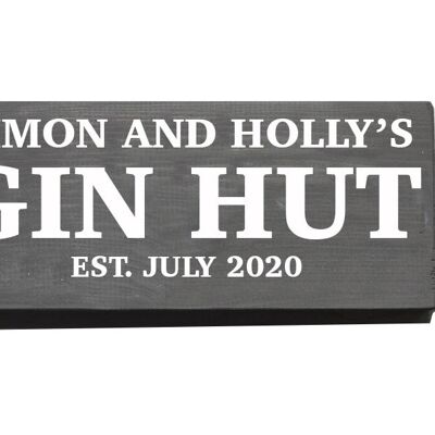 Gin Hut Sign - No Chain