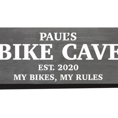 Bike Cave Sign - No Chain