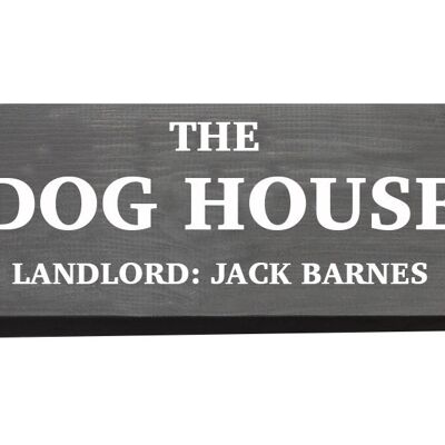 The Dog House Sign - Chain