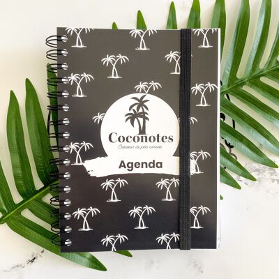 Agenda journalier – palmier blanc