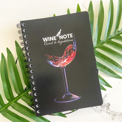 WINENOTE theme notebook – GLASS WINE