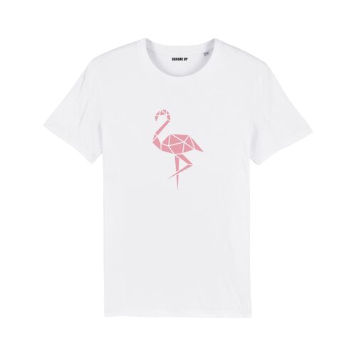 T-shirt "Flamant Rose" - Femme - Couleur Blanc