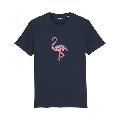 "Flamingo" T-shirt - Woman - Color Navy Blue
