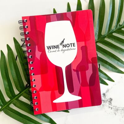 Carnet à thème WINENOTE – REDWINE