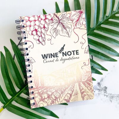 WINENOTE theme notebook – RUSTIC VINEYARD