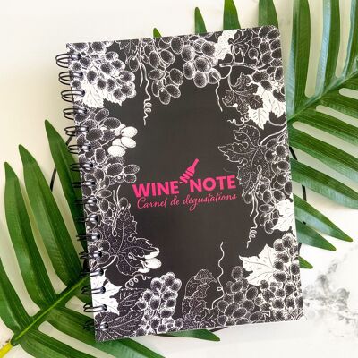 Carnet à thème WINENOTE – BLACK&WINE