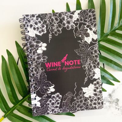 WINENOTE theme notebook – BLACK&WINE