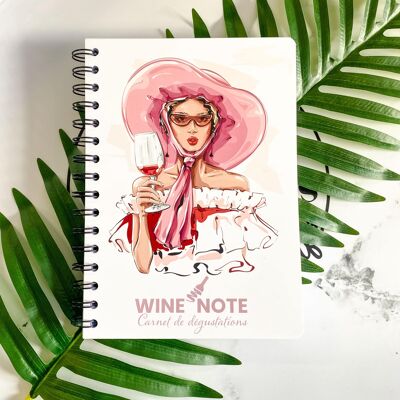 WINENOTE theme notebook – LADY WINE
