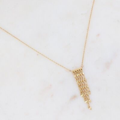 Golden Gwenn necklace - chains