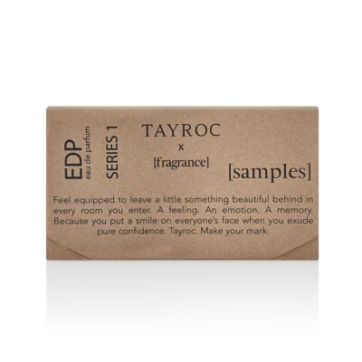 Testeur de parfum 6 flacons de 2 ml