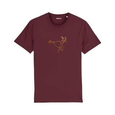 "Dirty Dancing" T-shirt - Woman - Burgundy color
