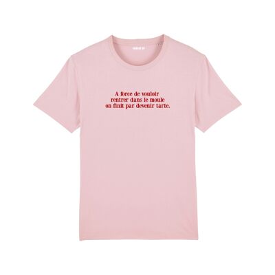 T-shirt "Become tart" - Donna - Colore rosa