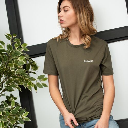 T-shirt "Daronne" - Femme - Couleur Kaki