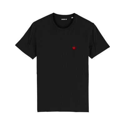 Camiseta "Corazón" - Mujer - Color Negro