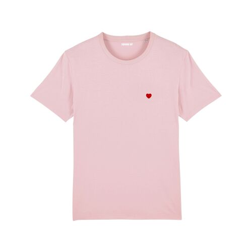 T-shirt "Coeur" - Femme - Couleur Rose