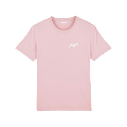 T-shirt "Chic Fille" - Femme - Couleur Rose