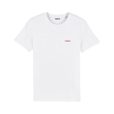 T-shirt "Cagole" - Femme - Couleur Blanc
