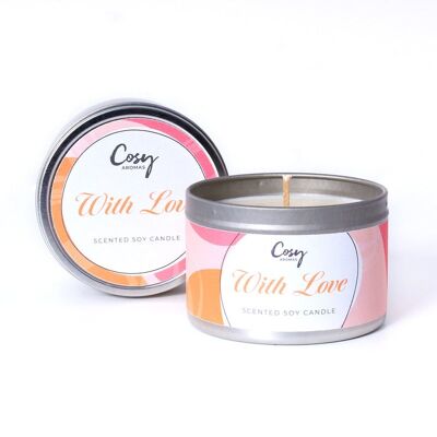 Scentimental Collection - With Love Tin Candle