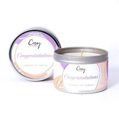 Scentimental Collection - Congratulations Tin Candle