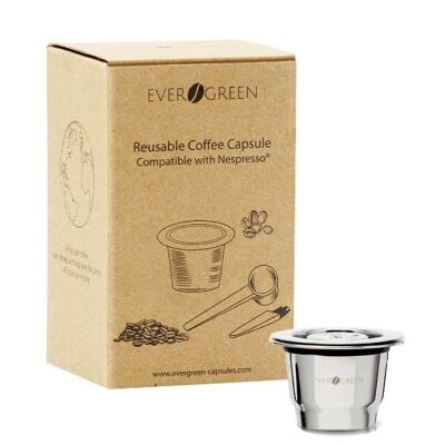 Capsula riutilizzabile Evergreen® per Nespresso® - 1 capsula