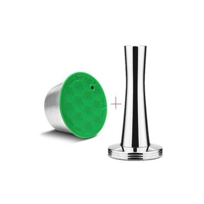 Capsula riutilizzabile Evergreen® per Dolce Gusto® - 1 capsula + 1 pressino (risparmia 15%)