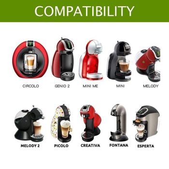 Cápsula reutilizable Evergreen® para Dolce Gusto® Nueva generación