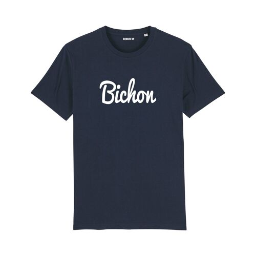 T-shirt "Bichon" - Femme - Couleur Bleu Marine