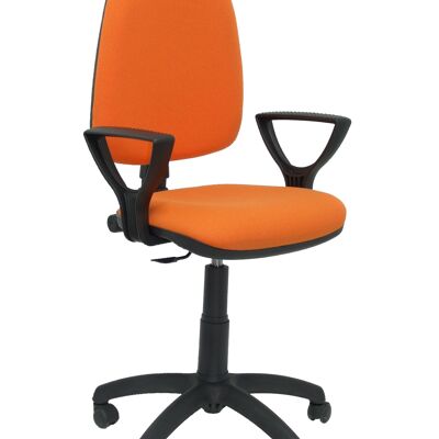 Silla Ayna bali naranja claro con brazos