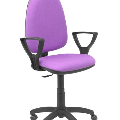 Ayna bali lilac chair with fixed armrests, parquet wheels