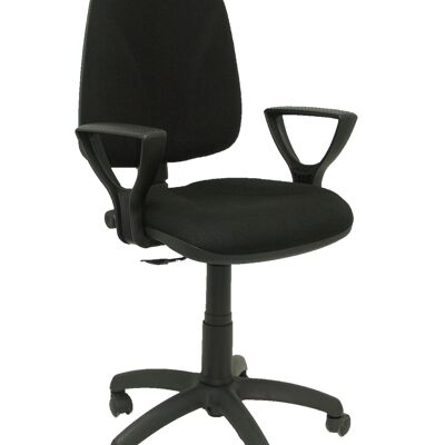 Algarra aran chair black fixed arms