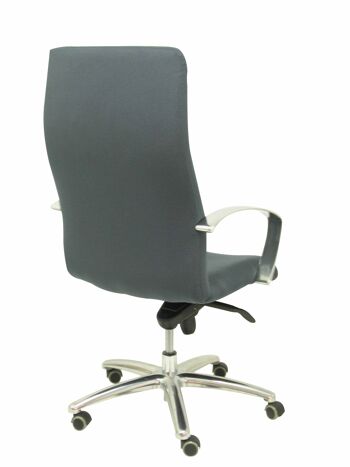 Fauteuil bali gris foncé Caudete 8