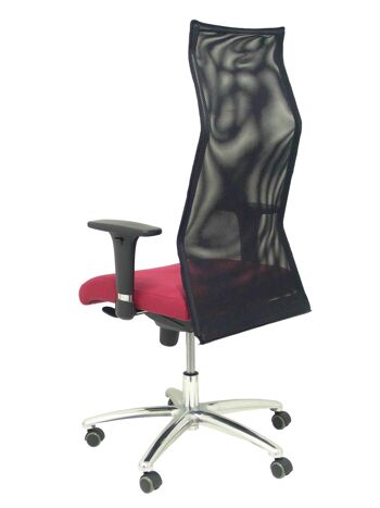 Fauteuil Sahuco bali grenat 6