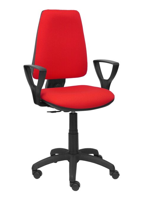 Silla Elche CP bali rojo brazos fijos