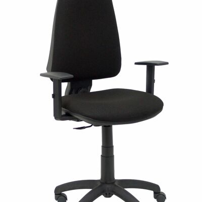 Silla Elche CP brazos regulables bali color negro