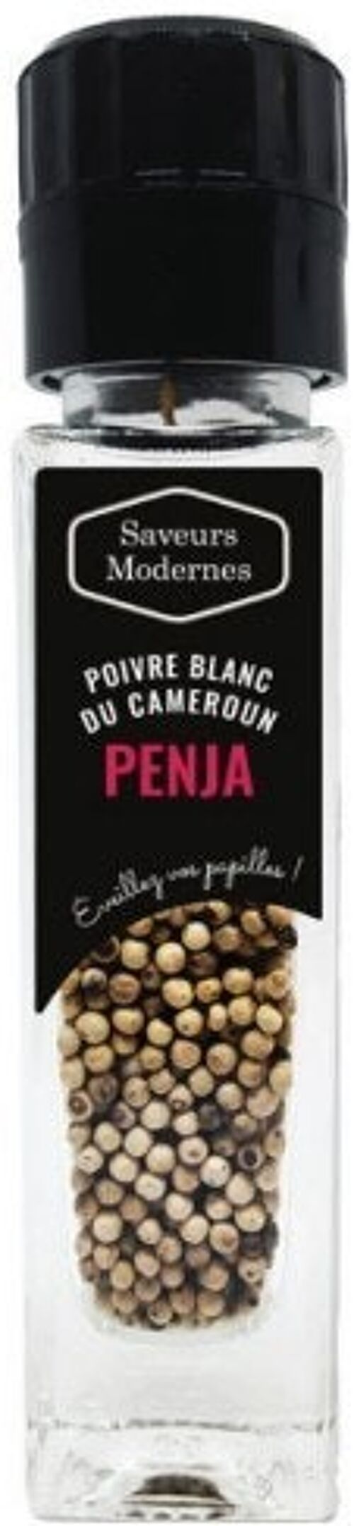 Poivre BLANC Penja du Cameroun, Spices & Vanilla (25 gr.)