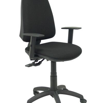 Elche S chair bali adjustable arms black color