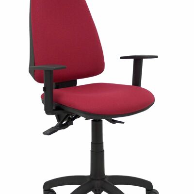 Elche S bali chair garnet color adjustable arms