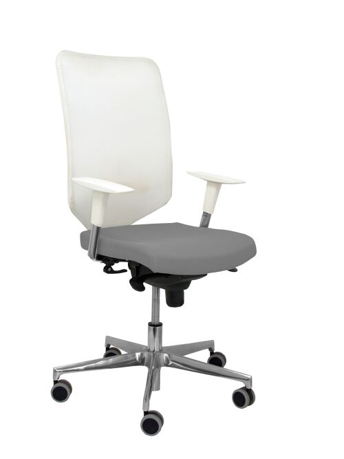 Silla Ossa blanca bali gris medio