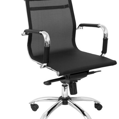 Fauteuil barrax confident en résille noire