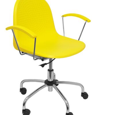 Silla Ves giratoria color amarillo