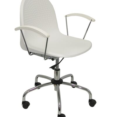 White swivel Ves chair