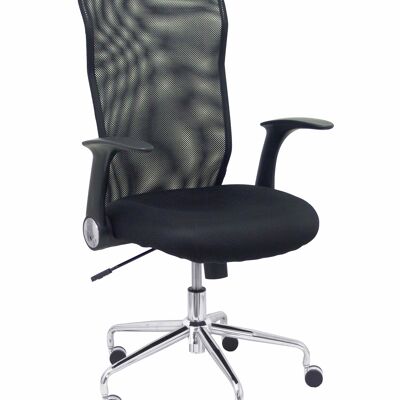 Minaya chair black mesh backrest 3D black seat