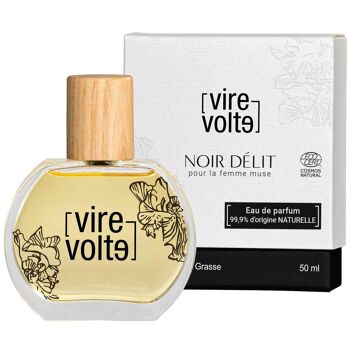 Eau de parfum noir delit 50ml cosmos 1