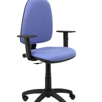 Ayna bali hellblauer Stuhl mit verstellbaren Armlehnen
