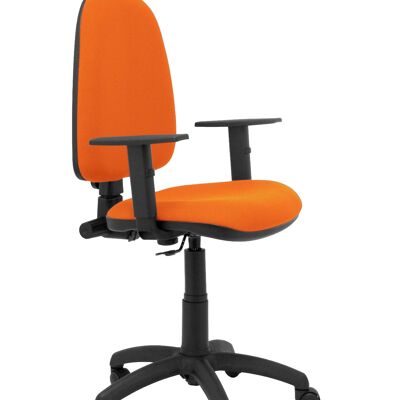 Ayna bali orange chair with adjustable arms
