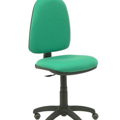 Green bali Ayna chair with parquet wheels