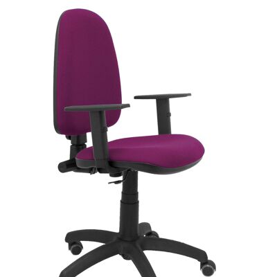 Purple bali Ayna chair adjustable arms parquet wheels
